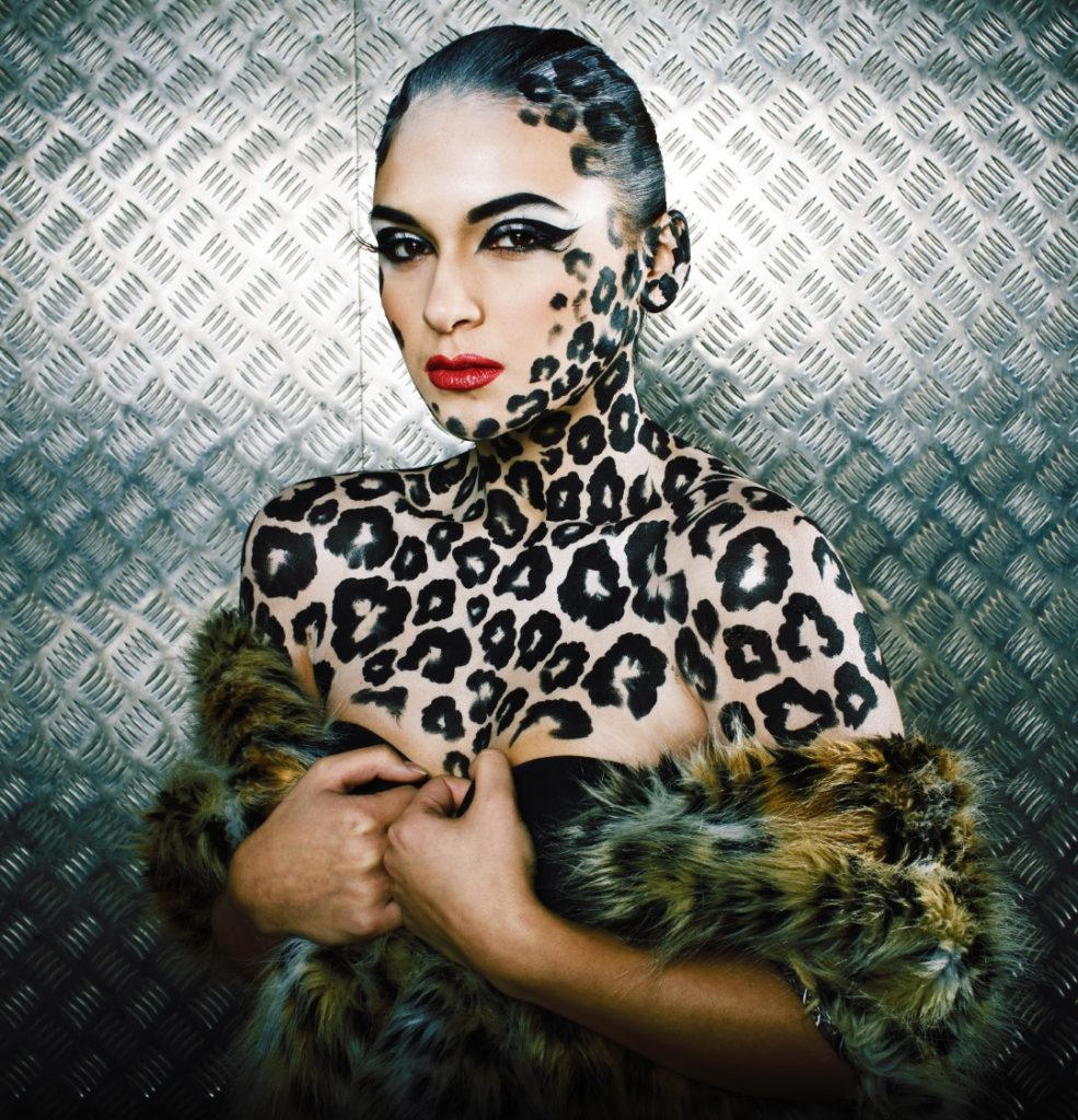 Markedsføring eksempel - Leopard bodypaint